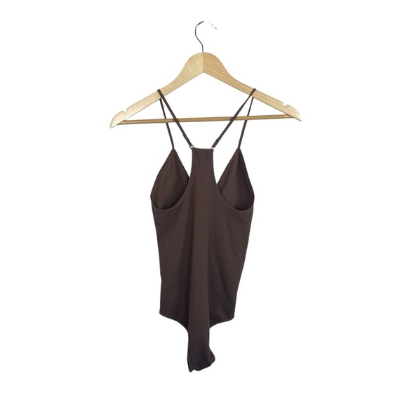 Free People Move Along Sleeveless Bodysuit in Brown Size XS/S - Picture 8 of 8